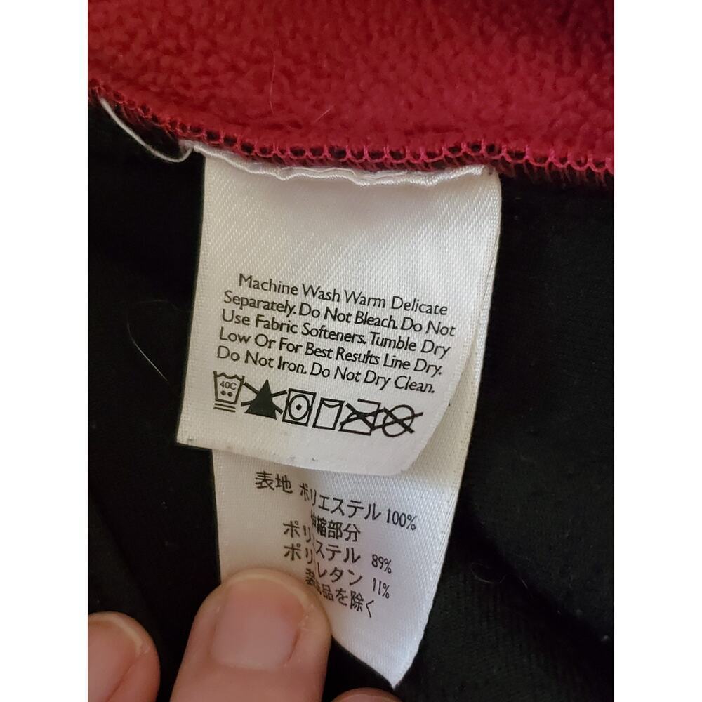 Eddie Bauer Windcutter Fleece Jacket Women’s Red Black Softshell WeatherEdge 365 - Picture 10 of 16